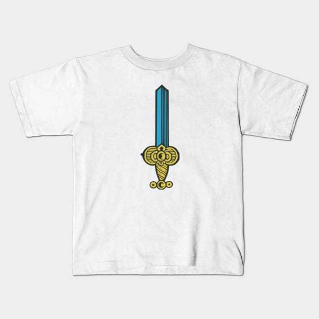 Bricola swords Kids T-Shirt by Albos